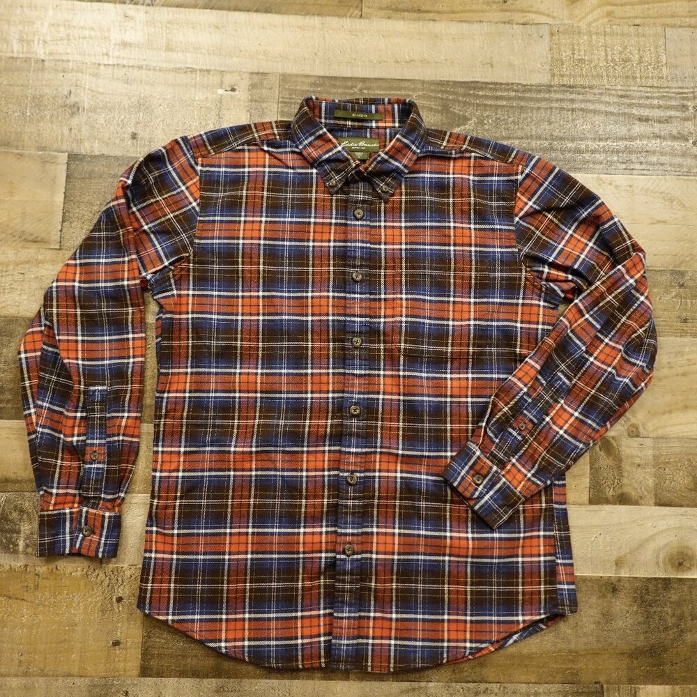 Eddie Bauer Relaxed Fit Flannel‎ Shirt – Men's Medium
